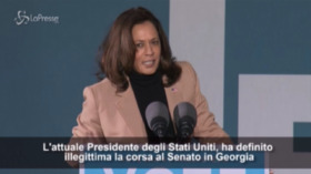 Usa, Kamala Harris: “Da Trump abuso di potere”