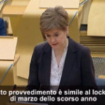 Covid, la Scozia di nuovo in lockdown: l’annuncio di Nicola Sturgeon