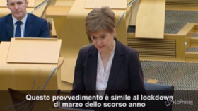 Covid, la Scozia di nuovo in lockdown: l’annuncio di Nicola Sturgeon