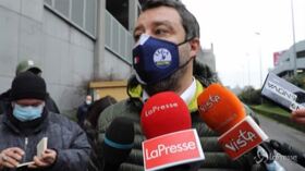 Vaccini, Salvini: “La Lombardia rischia di fermarsi in attesa governo”
