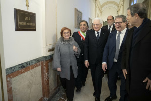 Sergio Mattarella a Palermo per l'anniversario della scomparsa dell' On. Piersanti Mattarella