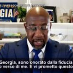 Georgia, il dem Warnock: “Lavorerò in Senato per tutti voi”