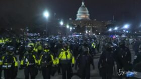 Usa, dopo l’assalto a Capitol Hill imponente schieramento della Polizia