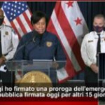 Usa, la sindaca annuncia la proroga dell’emergenza a Washington