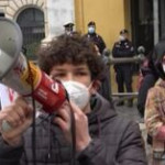 Scuola, studenti e genitori a Montecitorio: “Non ci sono le condizioni per riaprire”