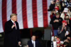 President Trump campaigns in Dalton to support Senators Loeffler and Perdue