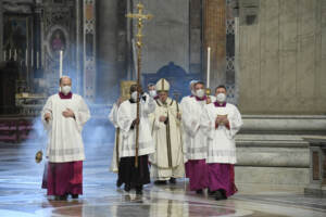 Pope Francis celebrates the Solemnity of the Epiphany in St. Peter’s Basilica
