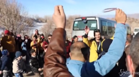 Kurdistan, i turisti iracheni attratti dalla neve
