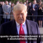 Usa, Trump: “Impeachment è ridicolo, fa arrabbiare. Ma non voglio violenza”