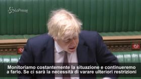 Gran Bretagna, Johnson: “Non inaspriremo le misure anti-Covid”