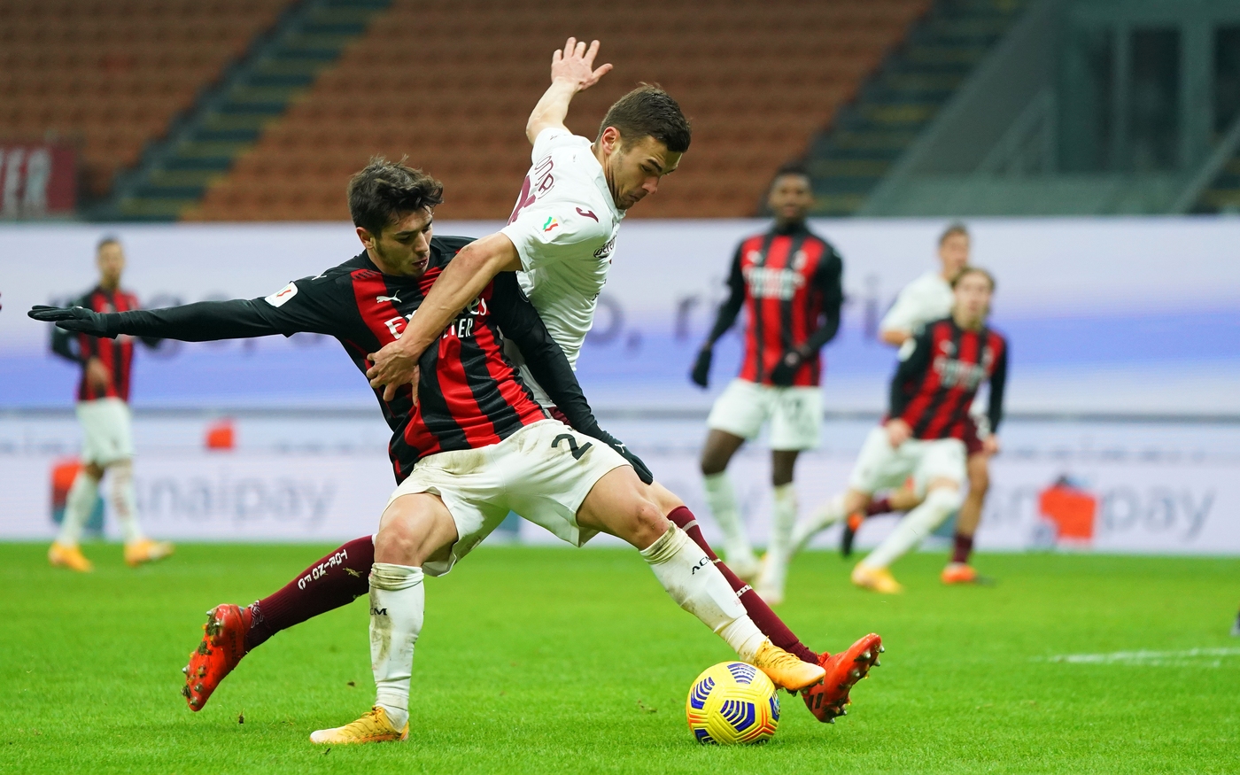 Coppa Italia, Milan ai quarti di finale: Toro piegato solo ai rigori