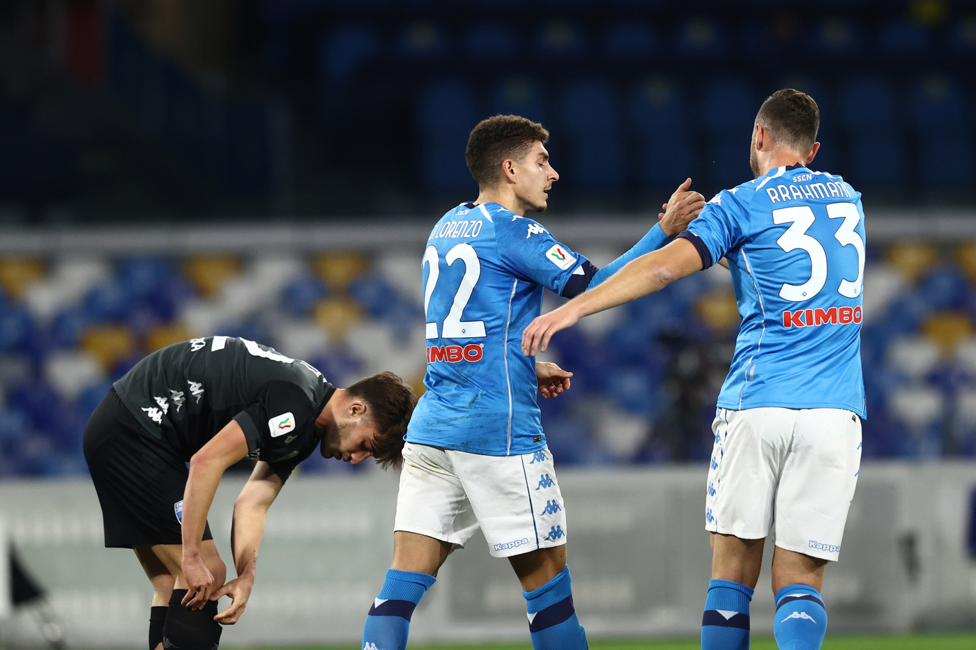Coppa Italia, anche il Napoli ai quarti: Empoli battuto 3-2 Coppa Italia, anche il Napoli ai quarti: Empoli battuto 3-2