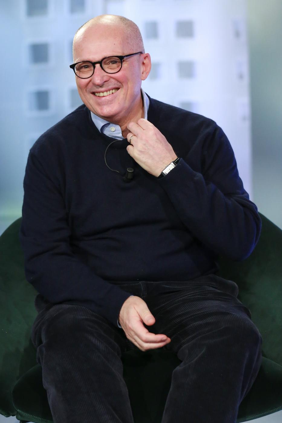 Walter Ricciardi, Prima puntata della trasmissione L'aria che tira condotta da Myrta Merlino