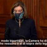Usa, Pelosi: “Abbiamo dimostrato che nessuno è al di sopra della legge”
