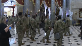 Usa, centinaia di militari della Guardia Nazionale proteggono Capitol Hill