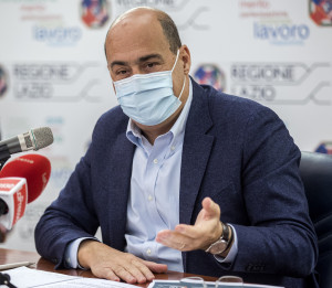 Nicola Zingaretti presenta i progetti per il contrasto all'usura durante la pandemia