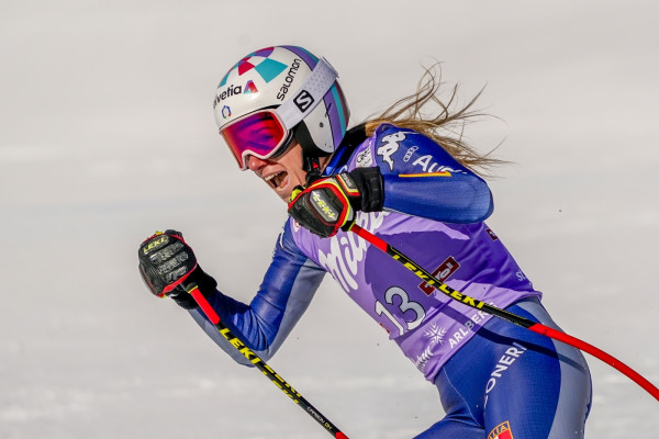 Marta Bassino. Coppa del Mondo di sci alpino, super-G femminile a St. Anton in Austria
