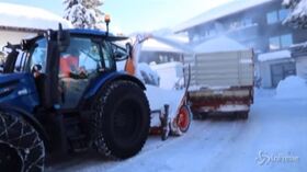 Germania, forti nevicate nel sud del paese