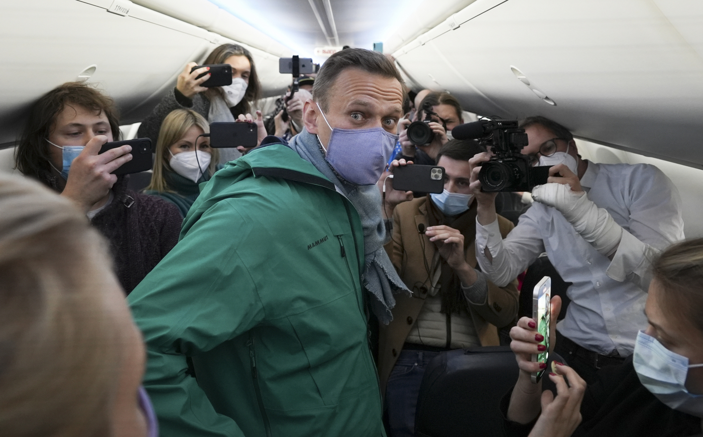 Navalny arrestato in aeroporto a Mosca al controllo passaporti