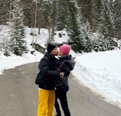 Chiara Ferragni e Fedez a Courmayeur