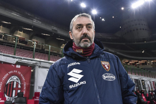 Marco Giampaolo. Milan vs Torino - Coppa Italia TIM 2020/2021 - Ottavi di Finale