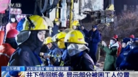 Cina, ancora vivi 12 minatori intrappolati da una settimana