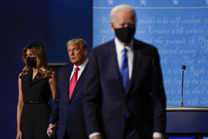 Melania Trump,Donald Trump,Joe Biden