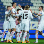 Calcio, il Milan non si ferma, doppietta di Ibra e Cagliari ko. Inter a -3