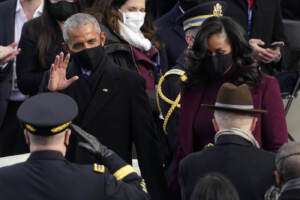 Former US Presidents attend the inauguration of Joe Biden