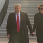 Inauguration Day, Donald Trump e Melania lasciano Casa Bianca