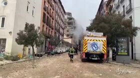 Spagna, violenta esplosione in un edificio a Madrid: 2 morti