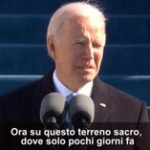 Inauguration Day, Biden: “Sconfiggeremo il suprematismo bianco”