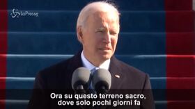 Inauguration Day, Biden: “Sconfiggeremo il suprematismo bianco”