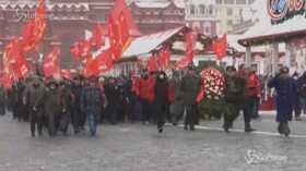 Russia: i comunisti celebrano il 97° anniversario della morte di Lenin