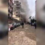Esplosione Madrid, le immagini delle macerie