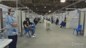 Scozia, vaccinazioni anti Covid a Glasgow