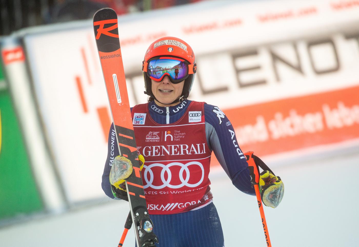 SuperG a Crans Montana, vince Lara Gut. Terza Brignone