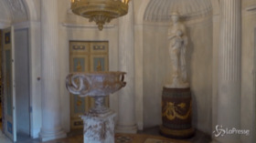 Firenze, Palazzo Pitti: restaurato il bagno privato della Granduchessa di Toscana