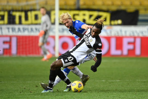 Yann Karamoh. Parma vs Sampdoria - Serie A TIM 2020/2021