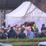 Covid, a Belgrado lunghe code al centro vaccinazioni