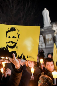 3 anni dalla morte di Giulio Regeni, la fiaccolata a Milano