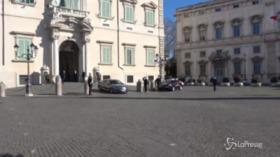 Crisi, il presidente del Consiglio Conte lascia il Quirinale