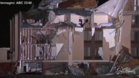 Usa, violento tornado in Alabama: almeno cinque feriti