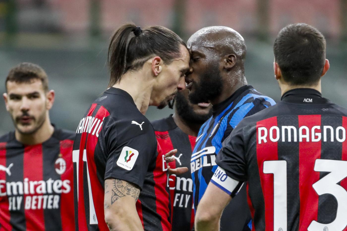 Coppa Italia, Inter in semifinale: Eriksen piega il Milan, espulso Ibra
