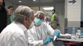 Covid, vaccinato il segretario generale dell’Onu Guterres
