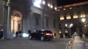 Crisi governo, l’arrivo al Quirinale del presidente della Camera Fico