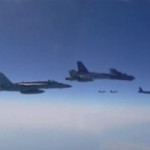 Bombardieri americani sorvolano il Golfo Persico