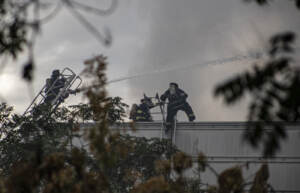 Chile: A fire breaks out in Santiago