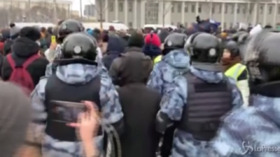 Russia, Mosca: proteste per Navalny in centro