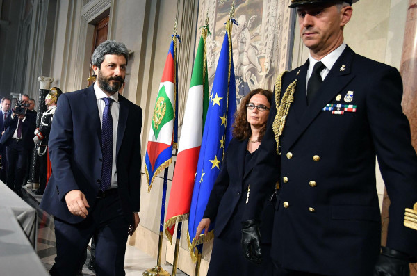 Crisi di governo, Roberto Fico al Quirinale convocato dal Presidente Mattarella